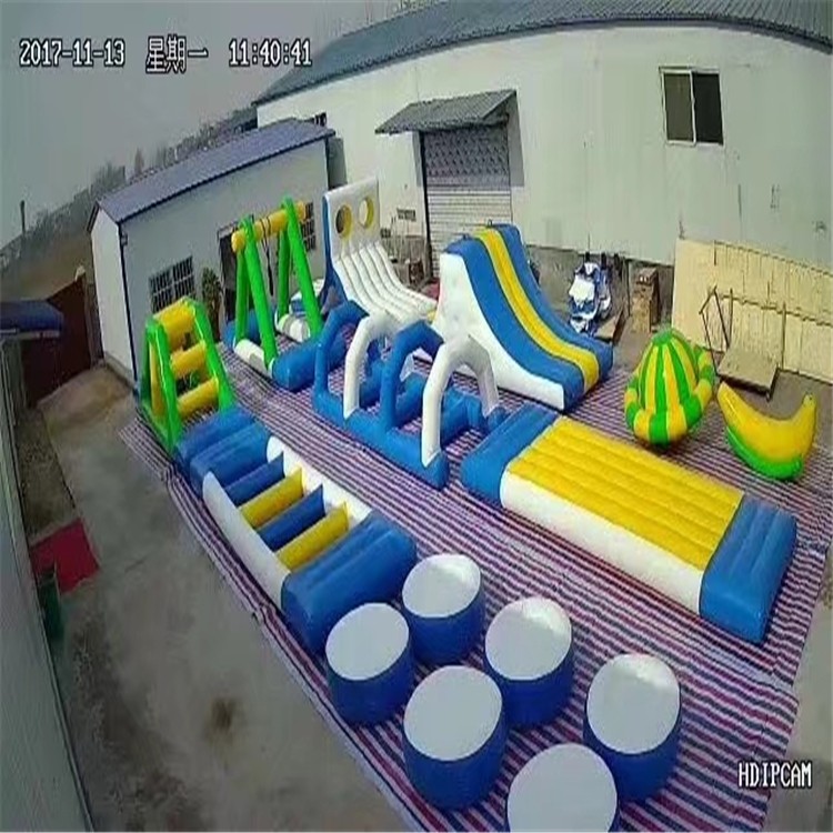 移动水上乐园安装